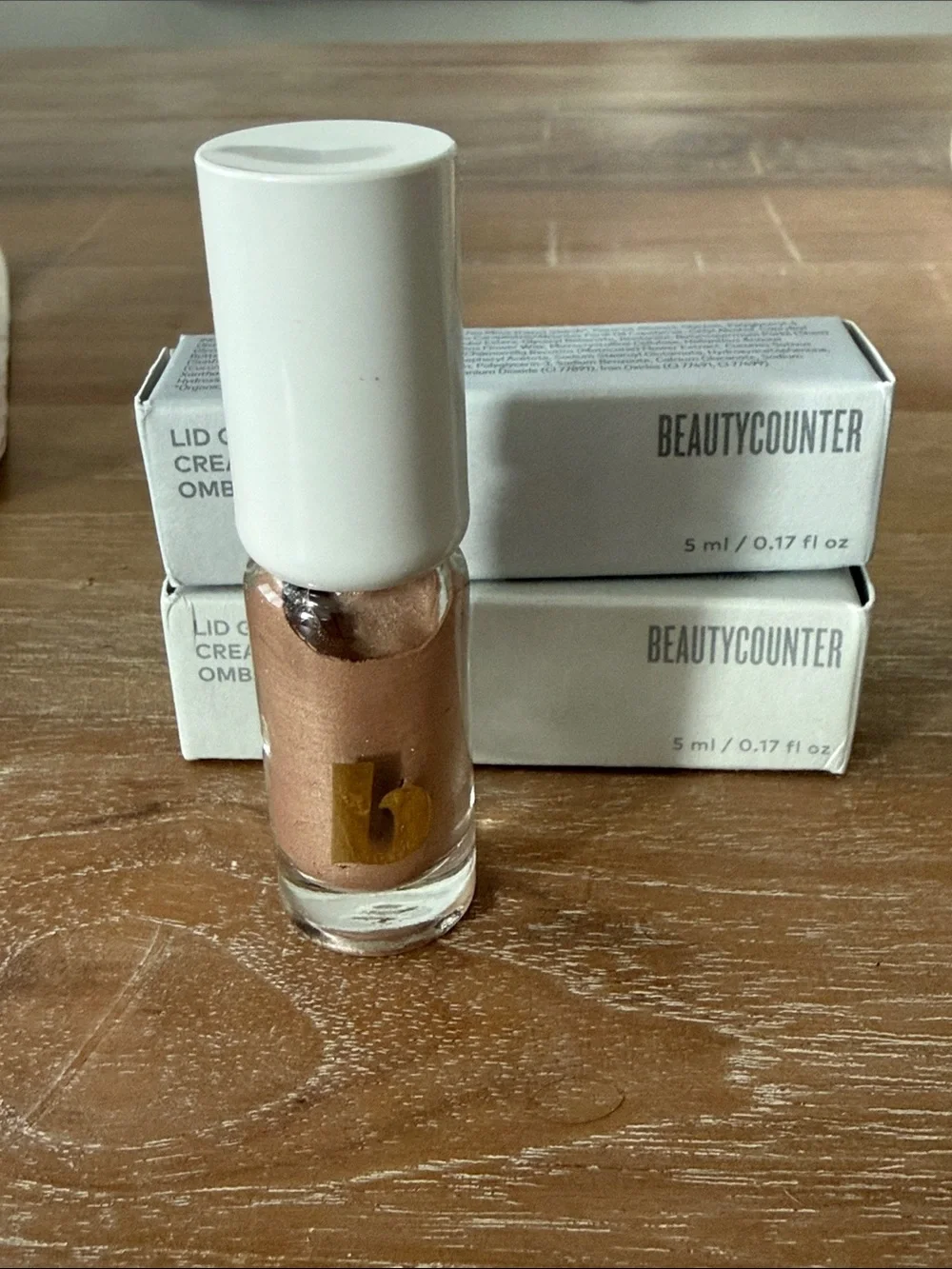 New beautycounter Metallic aura  Lid Glow cream shadow lot of 2
